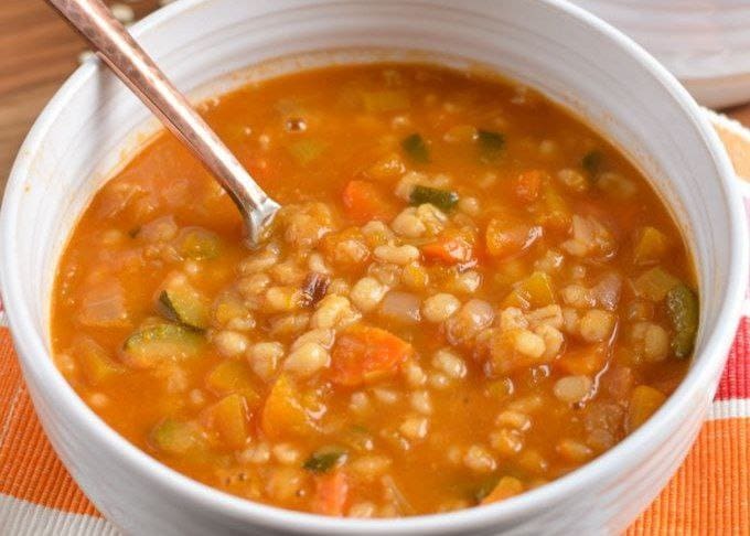 تصویر 1 از قیمت خرید سوپ نیمه آماده ی جو  + فروش ویژه